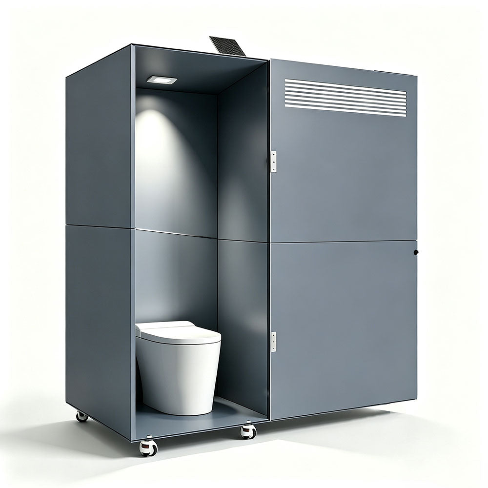 Intelligente modulare Bezahlsysteme für Toiletten in Parks, Städten und Gewerbegebieten
